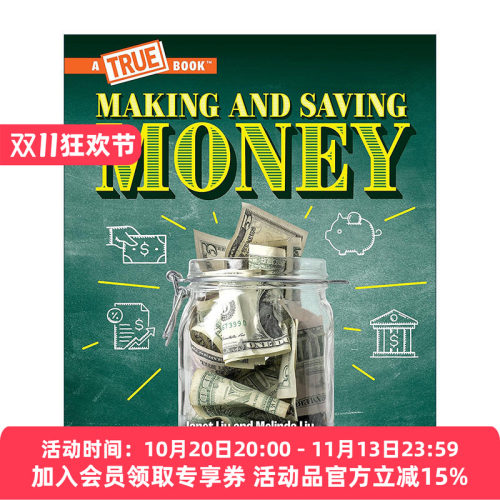 英文原版 A True Book Making and Saving Money 学乐真相百科之理财篇 赚钱与存钱 英文版 进口英语原版书籍