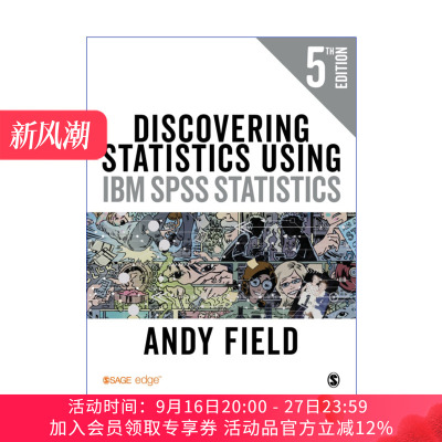 利用SPSS进行统计分析 英文原版 Discovering Statistics Using IBM SPSS Andy Field 英文版 进口英语原版书籍