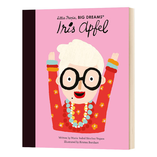 英文原版Little People, Big Dreams：Iris Apfel 小人物大梦想儿童精装绘本 艾里斯·阿普菲尔