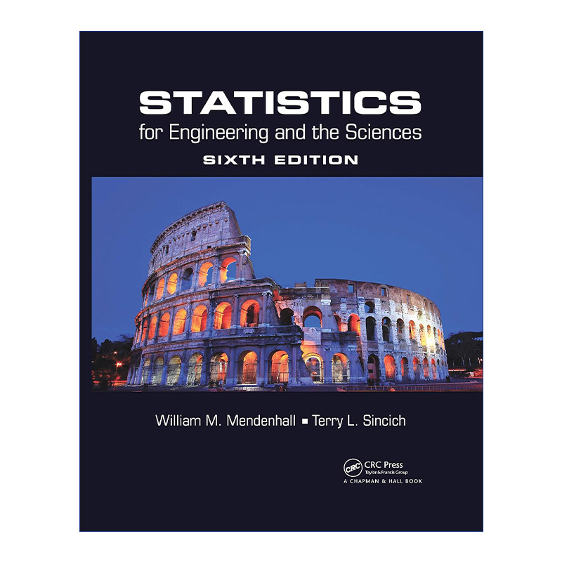 现货 统计学 英文原版 Statistics for Engineering and the Sciences 第6版 精装 英文版 进口英语原版书籍