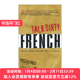 英文原版 Talk Dirty French 法语脏话指南 诅咒俚语和街头行话 英文版 进口英语原版书籍