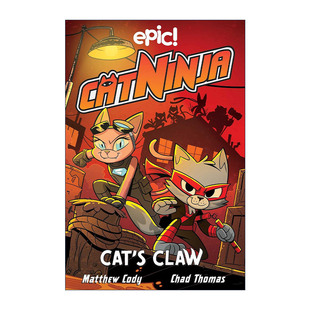 Claw 进口英语原版 Cat 书籍 英文版 Ninja 漫画 英文原版 猫忍者5