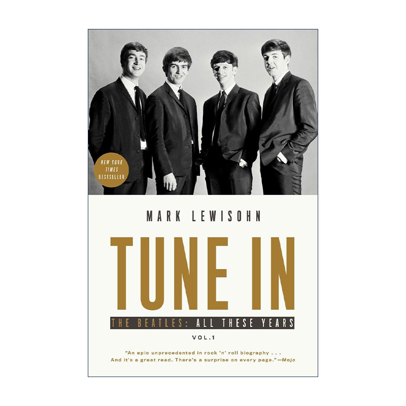 英文原版 Tune In 收听 Beatles披头士乐队传 这些年来 摇滚音乐 Mark Lewisohn 英文版 进口英语原版书籍