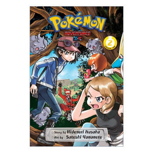 英文版 书籍 Adventures XY篇漫画 Vol. Pokemon X?Y 进口英语原版 皮卡丘大冒险 卷2 英文原版
