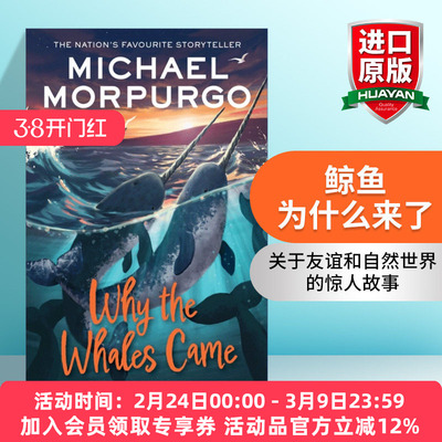 英文原版 Why the Whales Came 鲸鱼为什么来了 麦克·莫波格 新版 英文版 进口英语原版书籍