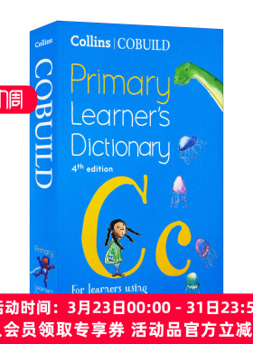 英文原版 NEW Collins COBUILD Primary Learner's Dictionary Age 7+ 柯林斯初级英语学习词典 第四版 英文版 进口英语原版书籍