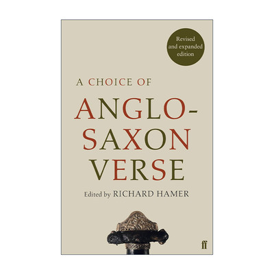 英文原版 A Choice of Anglo-Saxon Verse 费伯盎格鲁撒克逊古英语诗歌选集 英文版 进口英语原版书籍