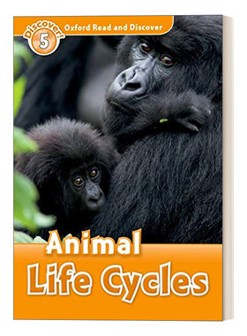 英文原版 Oxford Read & Discover 5 Animal Life Cycles牛津阅读与探索发现5级别 动物生物循环 英文版 进口英语原版书籍