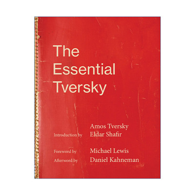 特沃斯基精要  英文原版 The Essential Tversky MIT Press 阿莫斯·特沃斯基作品选 Amos 英文版 进口英语原版书籍