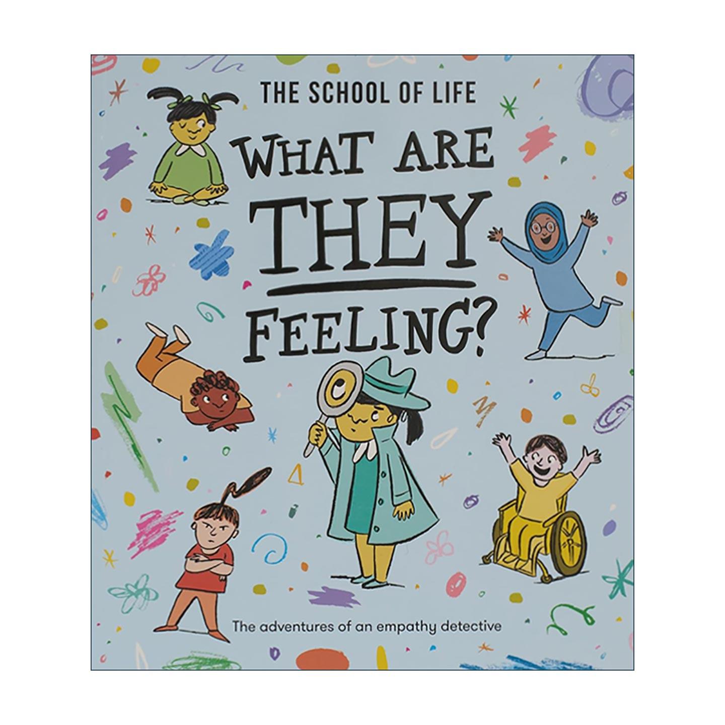 英文原版 What Are They Feeling 他们是什么感受 一起来当同理心侦探 儿童人际关系绘本 英文版 进口英语原版书籍