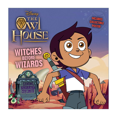 英文原版 The Owl House Witches Before Wizards 猫头鹰魔法社系列 巫师前的巫师 儿童奇幻小说 Disney迪士尼 英文版 进口书籍