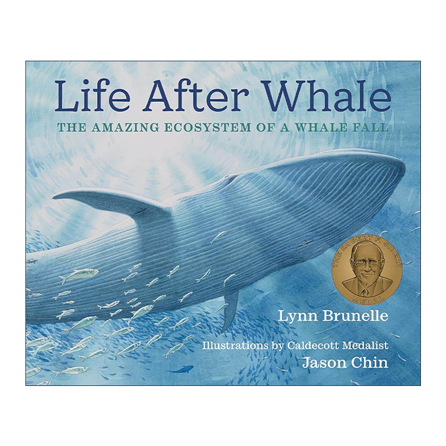 英文原版 Life After Whale 一鲸落万物生 儿童精装绘本 凯迪克奖 纽伯瑞奖得主陈振盼 英文版 进口英语原版书籍