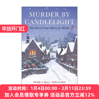 英文原版 Murder by Candlelight 烛光下的谋杀 适合冬季阅读的十大经典犯罪故事 英文版 进口英语原版书籍