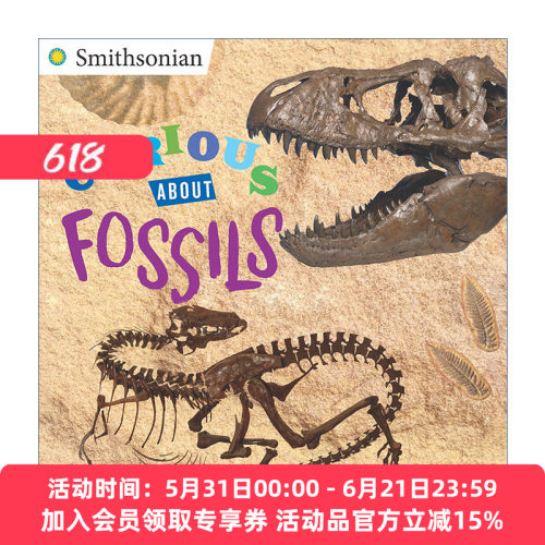对化石的好奇  英文原版 Curious About Fossils Smithsonian 史密森系列 儿童科普百科绘本 Kate Waters 英文版 进口英语原版书籍