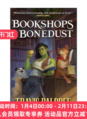 英文原版 Bookshops & Bonedust 书店与骨粉 奇幻小说 哈佛大学图书馆书单 亚马逊2023畅销科幻小说 英文版 进口英语原版书籍