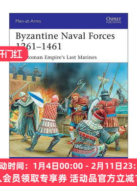英文原版 Byzantine Naval Forces 1261–1461 拜占庭海军 历史上的军队系列 英文版 进口英语原版书籍