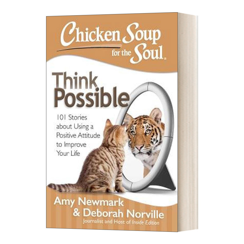 心灵鸡汤 英文原版 Chicken Soup for the Soul Think Possible 英文版 进口英语原版书籍