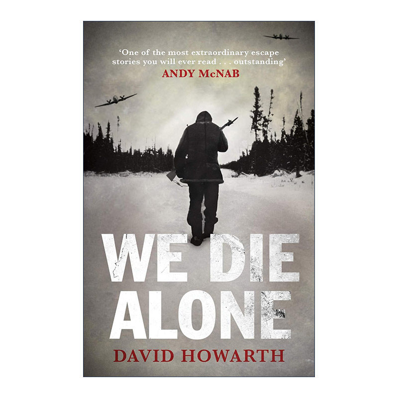 英文原版 We Die Alone 你杀不死一只老狐狸 大卫&middot;豪沃思 二战写实小说 英文版 进口英语原版书籍