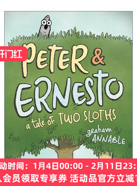 英文原版 A Tale of Two Sloths 两只树懒的故事 精装图像小说 英文版 进口英语原版书籍