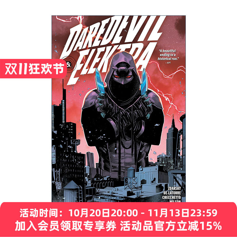 英文原版 Daredevil & Elektra By Chip Zdarsky Vol.3 超胆侠与艾丽卡 卷三 漫威漫画 夜魔侠 英文版 进口英语原版书籍