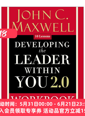 英文原版 Developing the Leader Within You 2.0 Workbook 中层领导练习册 自我修行篇 英文版 进口英语原版书籍