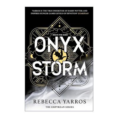 英文原版 Onyx Storm 玛瑙风暴 四旋翼铁焰续集 龙骑士战争学院 Rebecca Yarros 奇幻浪漫小说精装 英文版 进口英语原版书籍