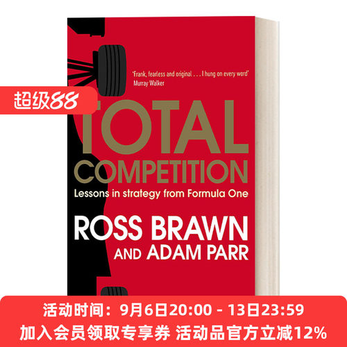 英文原版 Total Competition: Lessons in Strategy from Formula One  终极比赛 F1车队策略 罗斯布朗 英文版 进口英语原版书籍