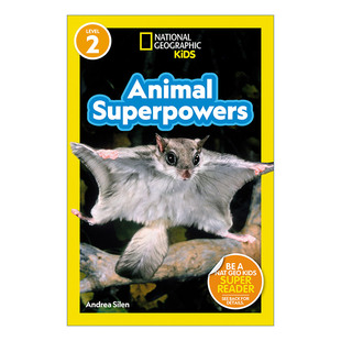 英文原版 National Geographic Kids Readers L2 Animal Superpowers 国家地理儿童分级读物第2级 动物的超能力 进口英语原版书籍