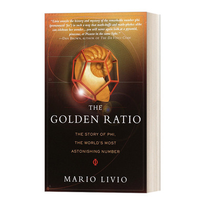 黄金分割 英文原版 The Golden Ratio 马里欧Mario 李维欧Livio 英文版 进口英语原版书籍