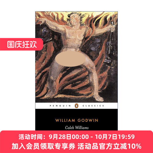 凯莱布  英文原版 Caleb Williams Penguin Classics 凯莱布·威廉斯传奇 William Godwin 企鹅经典 英文版 进口英语原版书籍