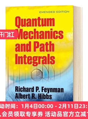 华研原版 量子力学与路径积分 英文原版 Quantum Mechanics and Path Integrals 英文版进口原版英语书籍