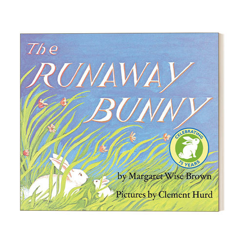 逃家小兔 英文原版 The Runaway Bunny 廖彩杏吴敏兰书单推荐 儿童大开绘本 英文版 进口英语原版书籍