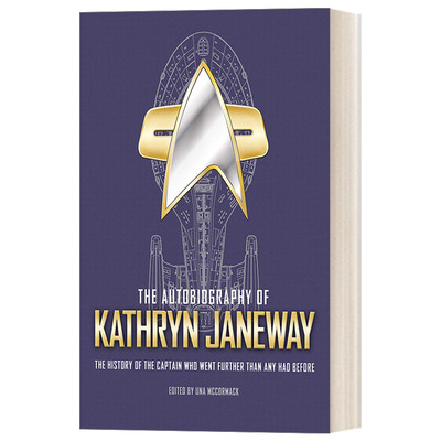 英文原版 The Autobiography of Kathryn Janeway 星际迷航 舰长传记 Kathryn Janeway 凯瑟琳·珍妮薇 英文版 进口英语原版书籍