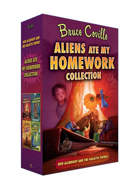 外星人吃了我的作业4册盒装 英文原版 Aliens Ate My Homework Collection (Boxed Set) 青少年科幻冒险小说 英文版 进口英语书籍