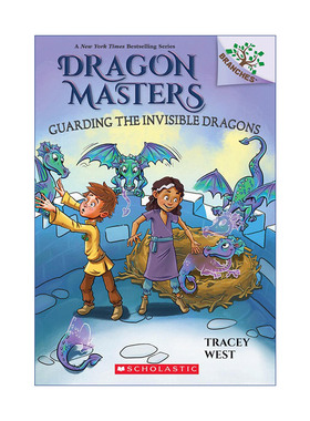 英文原版 Dragon Masters 22: Guarding the Invisible Dragons 驯龙大师22 英文版 进口英语原版书籍