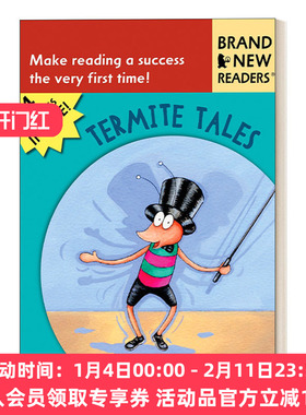 小白蚁的故事 英文原版 Termite Tales: Brand New Readers 儿童绘本 Candlewick分级读物 英文版 进口英语原版书籍