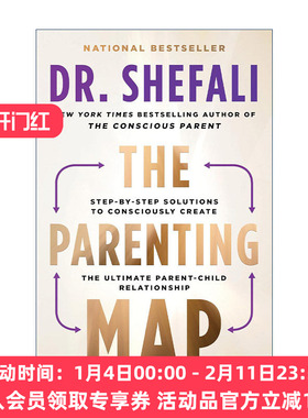 英文原版 The Parenting Map 松弛养育 不控制的妈妈 不内耗的孩子 英文版 进口英语原版书籍