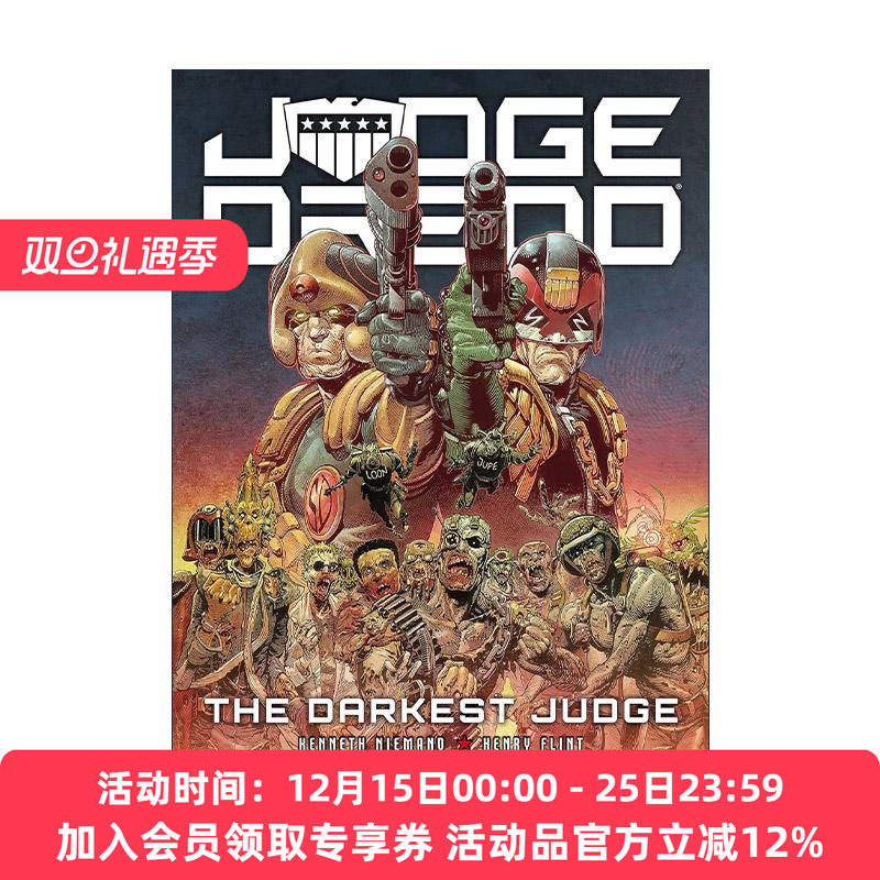 英文原版 Judge Dredd the Darkest Judge 特警判官 漫画 英文版 进口英语原版书籍