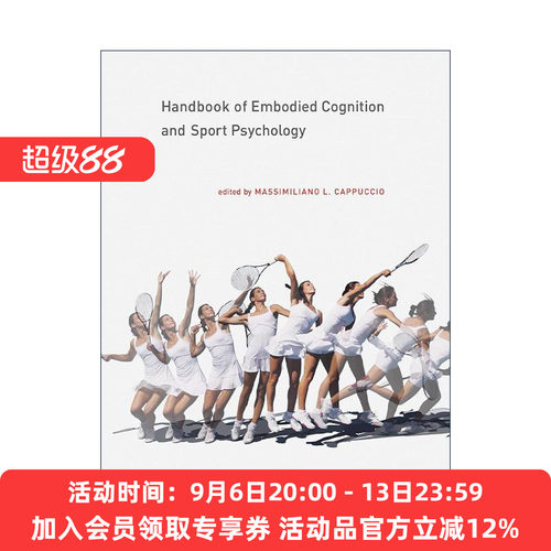 英文原版 Handbook of Embodied Cognition and Sport Psychology 具身认知与运动心理学手册 精装 英文版 进口英语原版书籍