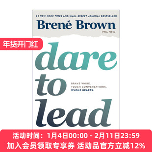 敢于领导  英文原版 Dare to Lead 勇敢工作 精装 Brené Brown 英文版 进口英语原版书籍