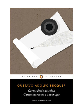 贝克尔书信集  原版 Cartas desde mi celda literarias a una mujer 斗室书简 西班牙语版 企鹅经典 英文版进口原版书籍