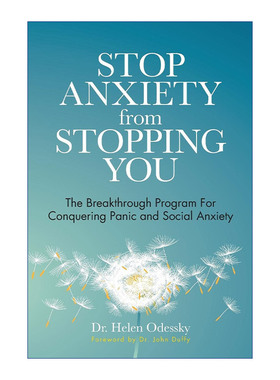 思维变现  英文原版 Stop Anxiety from Stopping You 斯坦福大学广受欢迎的认知升级课 焦虑恐慌自救手册 Helen Odessky 英文版