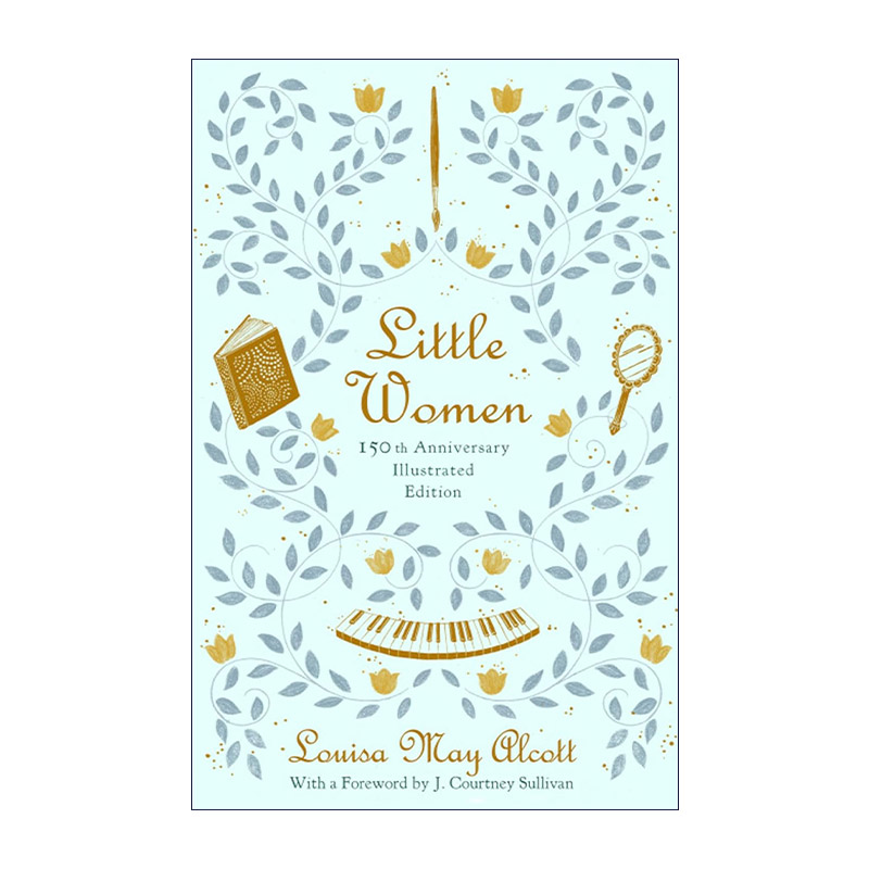英文原版 Little Women 小妇人 150周年纪念版 精装插画 英文版 进口英语原版书籍