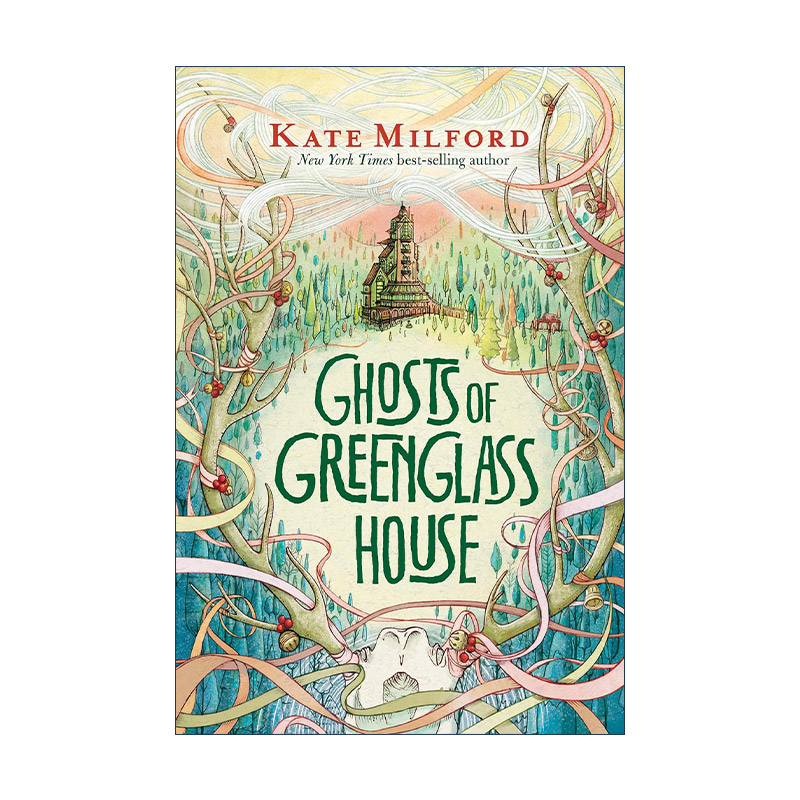 英文原版 Ghosts of Greenglass House 绿色玻璃房的幽灵 奇幻侦探小说 蓝思800L 英文版 进口英语原版书籍