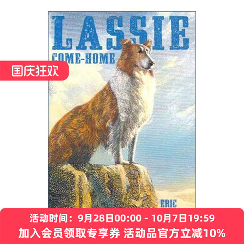 灵犬莱西  英文原版 Lassie Come-Home 奥斯卡电影小说 英文版 进口英语原版书籍