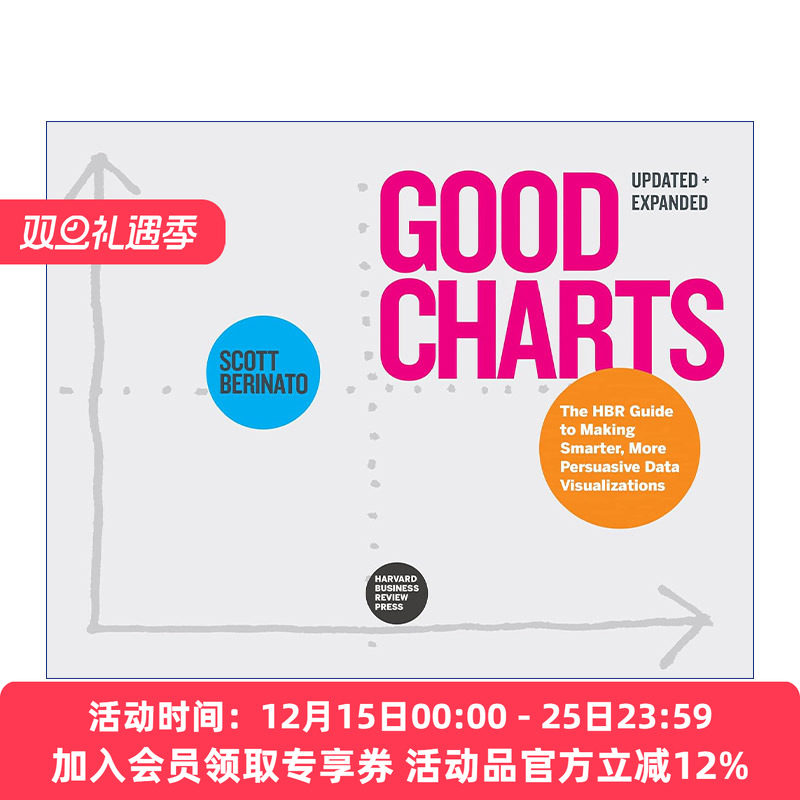 英文原版 Good Charts Updated and Expanded 优秀图表 更新扩充版 哈佛商业评论指南系列 英文版 进口英语原版书籍