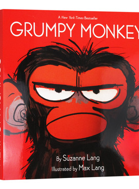 暴怒猴 英文原版 Grumpy Monkey 脾气暴躁的猴子 幼儿情绪管理绘本 英文版进口原版英语书籍