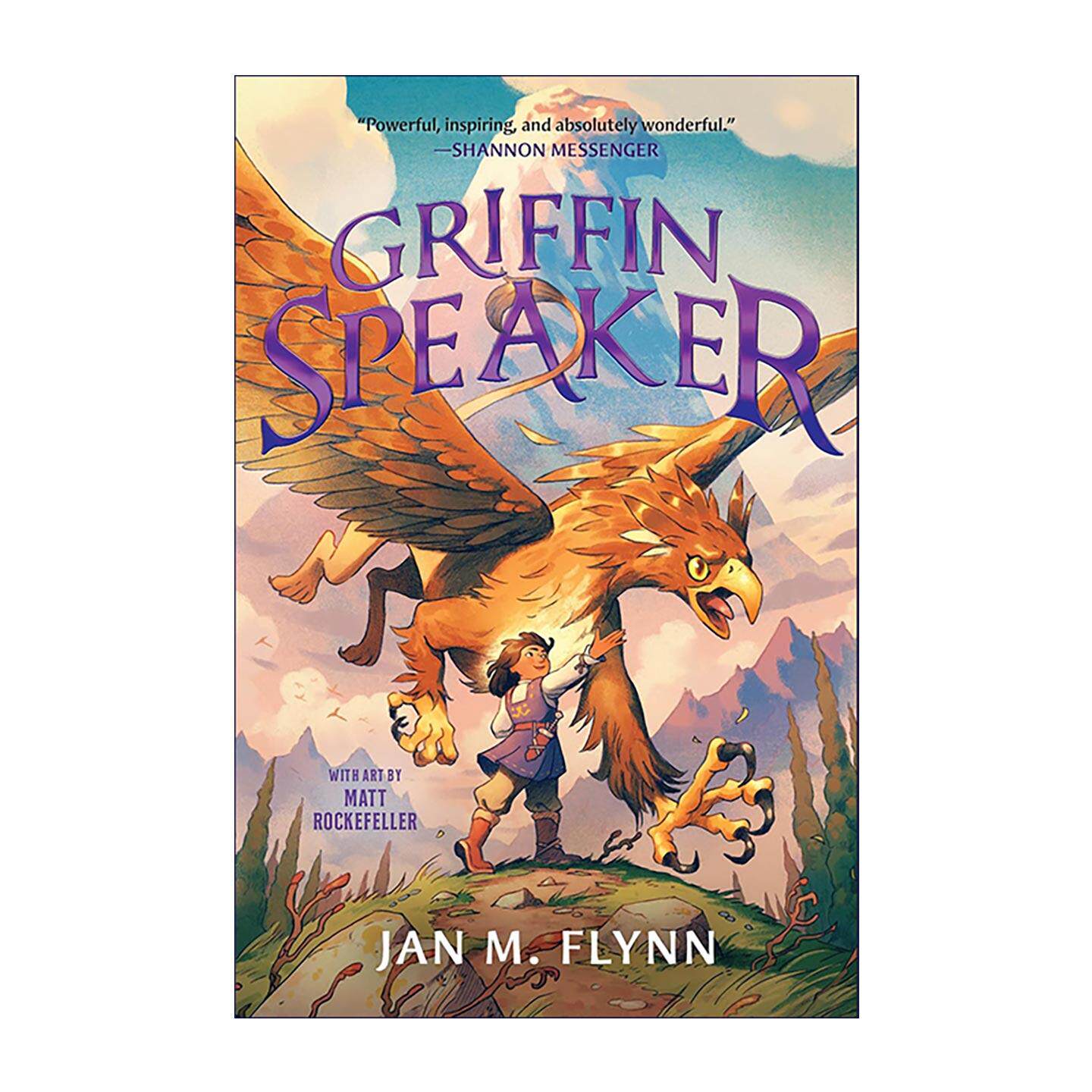 英文原版 Griffin Speaker 狮鹫语者 巴诺书店年度优秀童书 迪士尼儿童奇幻小说 精装 英文版 进口英语原版书籍