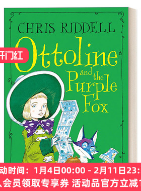 小侦探欧杜琳4 英文原版 Ottoline #4 Ottoline and the Purple Fox 英文版 进口英语原版书籍