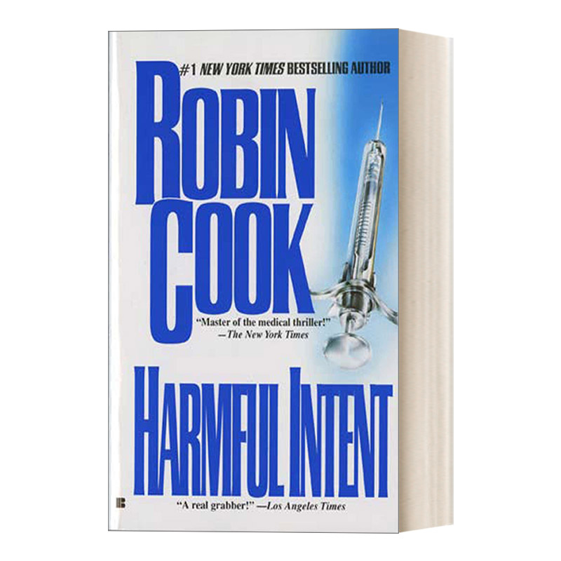 罪恶企图 英文原版 Harmful Intent 医疗惊悚悬疑小说 纽约时报畅销书作者Robin Cook 简装 英文版 进口英语原版书籍